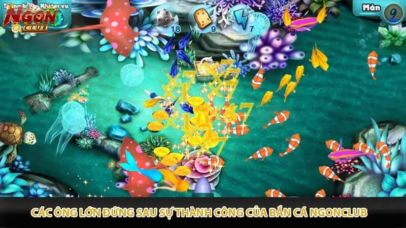 Các ông lớn đứng sau sự thành công của bắn cá Ngonclub