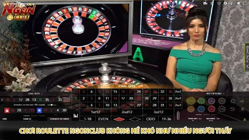 Chơi Roulette Ngonclub không hề khó như nhiều người thấy